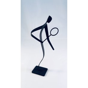 Badminton skulptur