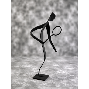 Badminton skulptur